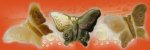farfalle ciondoli materiale bijoux bigiotteria effetto madreperla