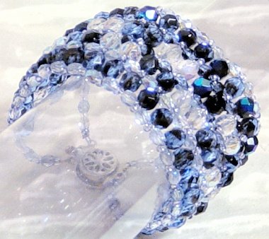 cristalli lazalite fai da te braccialetti intrecciati con filo metallico 0,30 mm