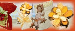 click on: realizzare fiori perline veneziane filo mouliné bomboniere artigianali con murrine ciondoli charms bijoux artigianali