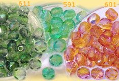 cristallini piccoli rotondi aurora boreale perline sfaccettate da 4 mm Marianne hobby cristalli vendita online
