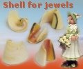 perle conchiglie per creare con centrini organza tulle bomboniere sposi