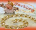 bigiotteria bijoux idee materiale per creare con perline catenine dorate