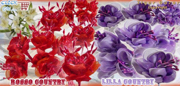 fai da te bomboniere accessori: roselline stoffa fiorellini di giglio caucciù decorare bomboniere portaconfetti