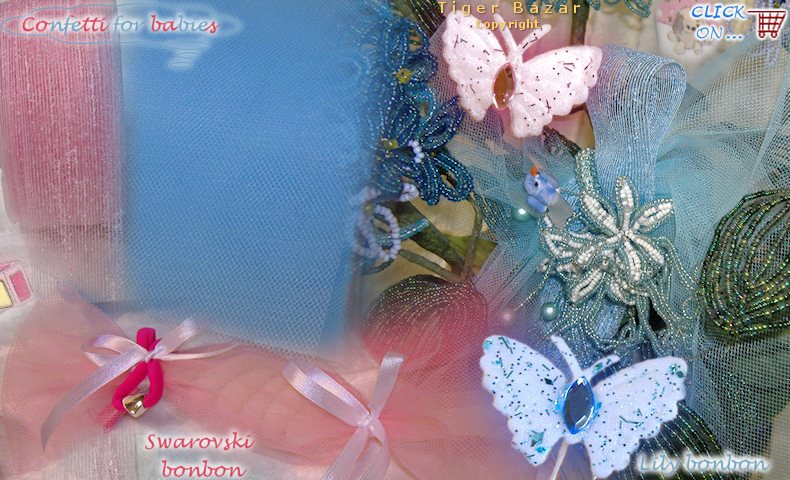 caramella fiocco idee Swarovski Lily bonbon confetti for babies bomboniera per Battesimo nascita Comunione bambini bambine