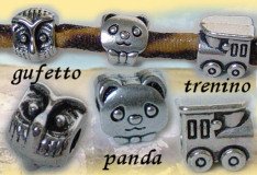 perline foro grande economiche per bomboniere e braccialetti pandora gufetto panda trenino charms pandora di bigiotteria per fare bracciali e collane