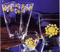 vasi per confettata e piccolo contenitore bomboniere decorazione soggetto sole con Frost