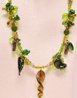 collana Floreado ciondolini fiori foglie idea decorazioni bomboniere bijoux
