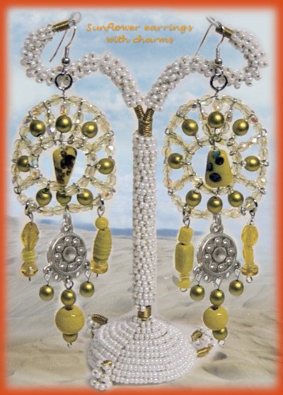 charms orecchini bijoux di perline idee per ciondoli importanti da creare con chiodini, charms metallo, perle perline
