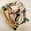 moda mare bracciale bigiotteria conchiglie pietre semipreziose perline naturali