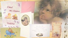 angioletti inviti bigliettini bimbi nascita Battesimo Comunione cataloghi vendita biglietti stampa fai da te, tipografia partecipazioni bambini
