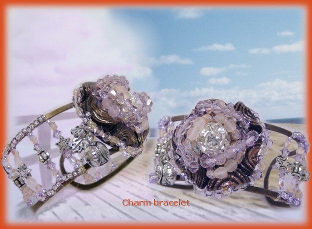 hobby idea charm bracelet braccialetto con ciondolini di metallo e ciondoli metallici