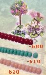 bigiotteria design fai da te nuovi colori perline Marianne hobby per collane, fiori