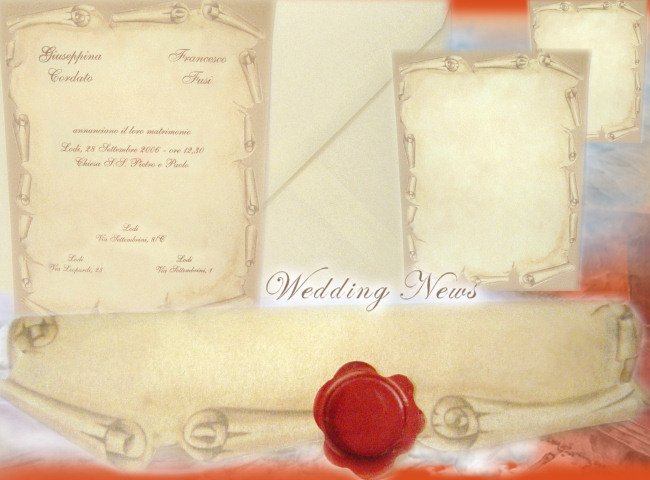 accessori ceralacca per pergamene inviti e partecipazioni per nozze in vendita on-line
