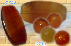 perle pietre semipreziose corniola per anelli, orecchini, braccialetti di bigiotteria