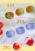 bigiotteria di mezzi cristalli colori novità per collane anelli braccialetti