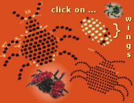 click on ... pattern for beaded ladybird making