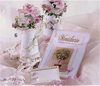 tema rose rosa decorazioni fiori composizioni biglietto menù matrimonio e segnaposto cartoncino con colombina