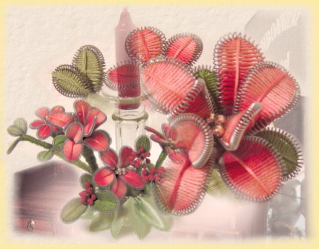 schemi tecniche facili per creare fiori di filo mouliné fai da te realizzare bomboniere con perline perle filo di ferro